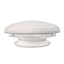 Mushroom ventilation grid for vehicle roof