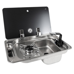 CAN FL1323 gas hob with right sink/built-in