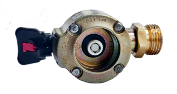 Clip on 27mm AmeriGas Nano BP Flogas Calor to W21.8 Shell Gas Bottle Adapter