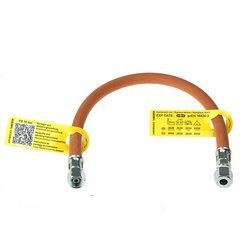 GOK gas hose 1/4 LH-UEM x RVS 8 x 400 PS 10 bar