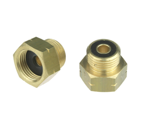 Shell G.8 to DIN G.5 W21.8 Left Thread Bottle Adapter