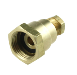 W20 M20 20/150 Female to M12 8mm Copper Adapter